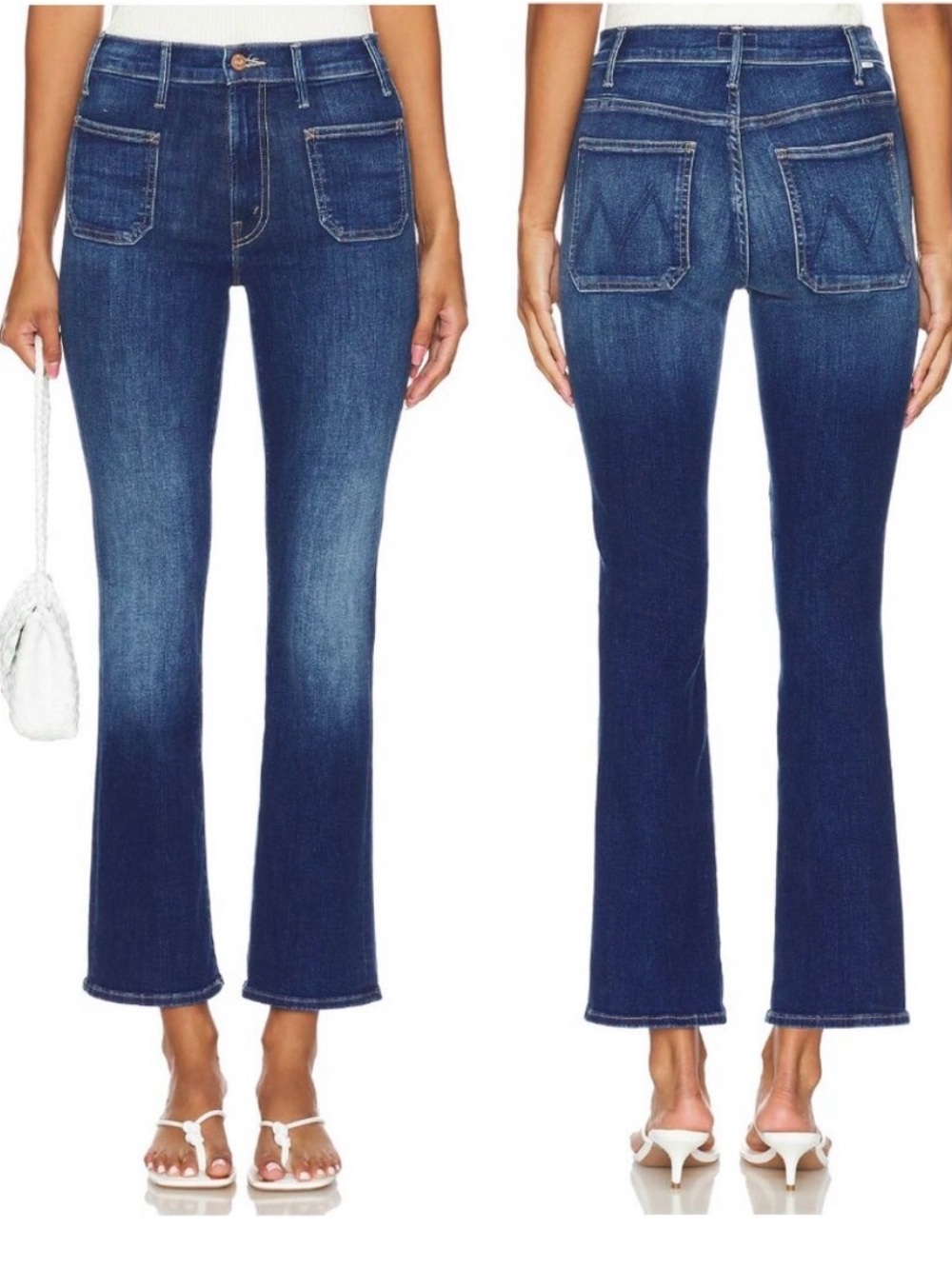 Mother Denim | Patch Pocket Insider Flood in On Your Left | Size 29